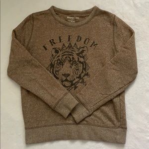 Graphic sweater